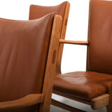 Set of 4 AP-16 armchair in oak by Hans Wegner 1951