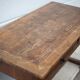 Table bois ancienne table de cuisine table salon campagne, chalet, table avec tiroirs