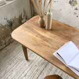 Solid oak farmhouse table 150 cm