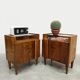 Rare Italian vintage design nightstands