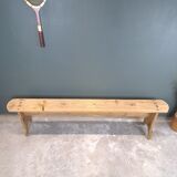 Wooden bench