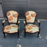 Pair of armchairs Napoleon III