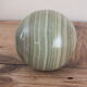 Boule ou sphère minérale décorative verte en marbre n°10