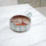 Caquelon vintage ceramic cup, Vallauris, France