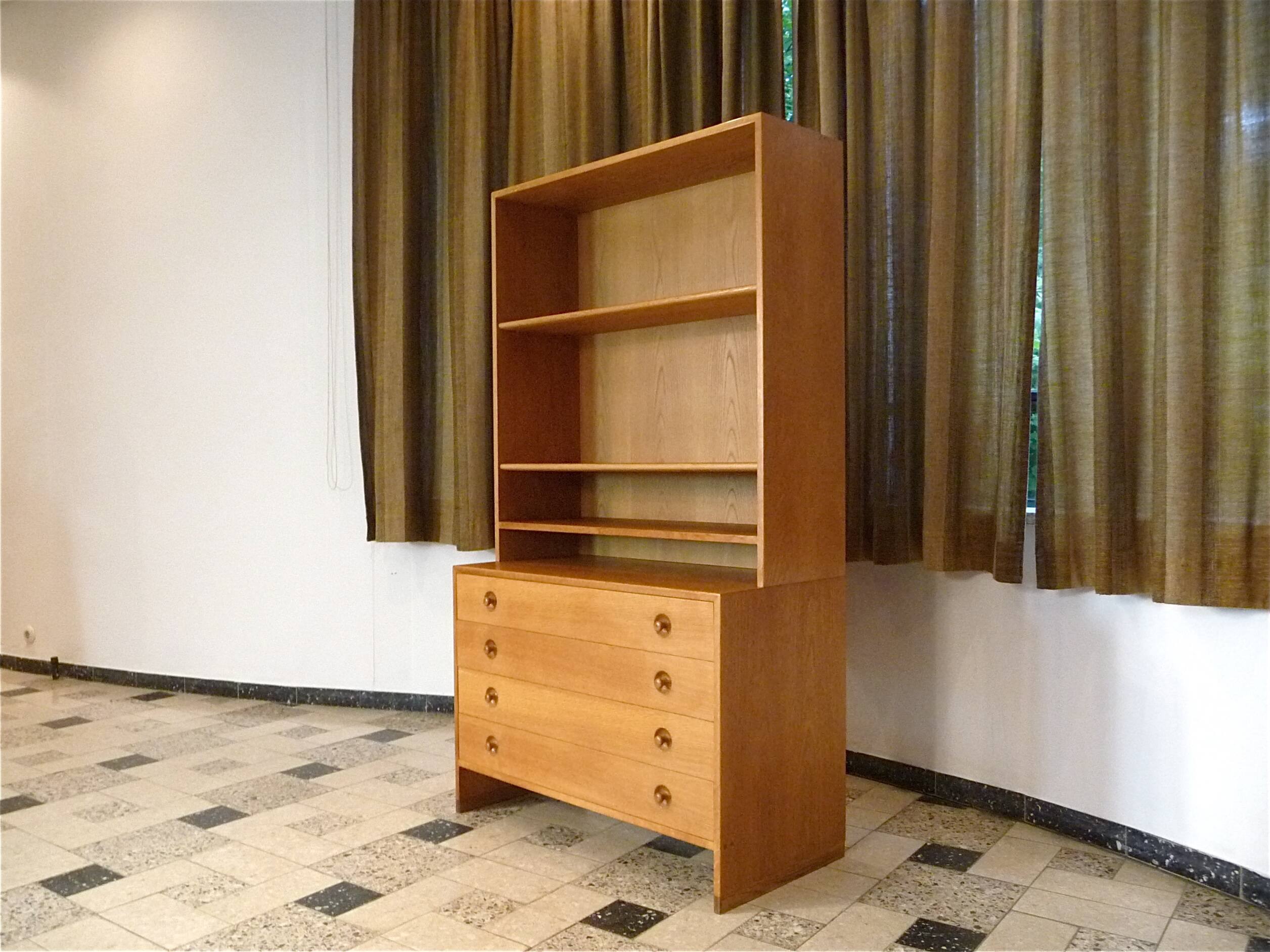 Danish Model 'RY-100'  Modular Cabinet by Hans J. Wegner for RY Møbler, 1950s