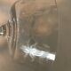 5 19th-century crystal champagne glasses
