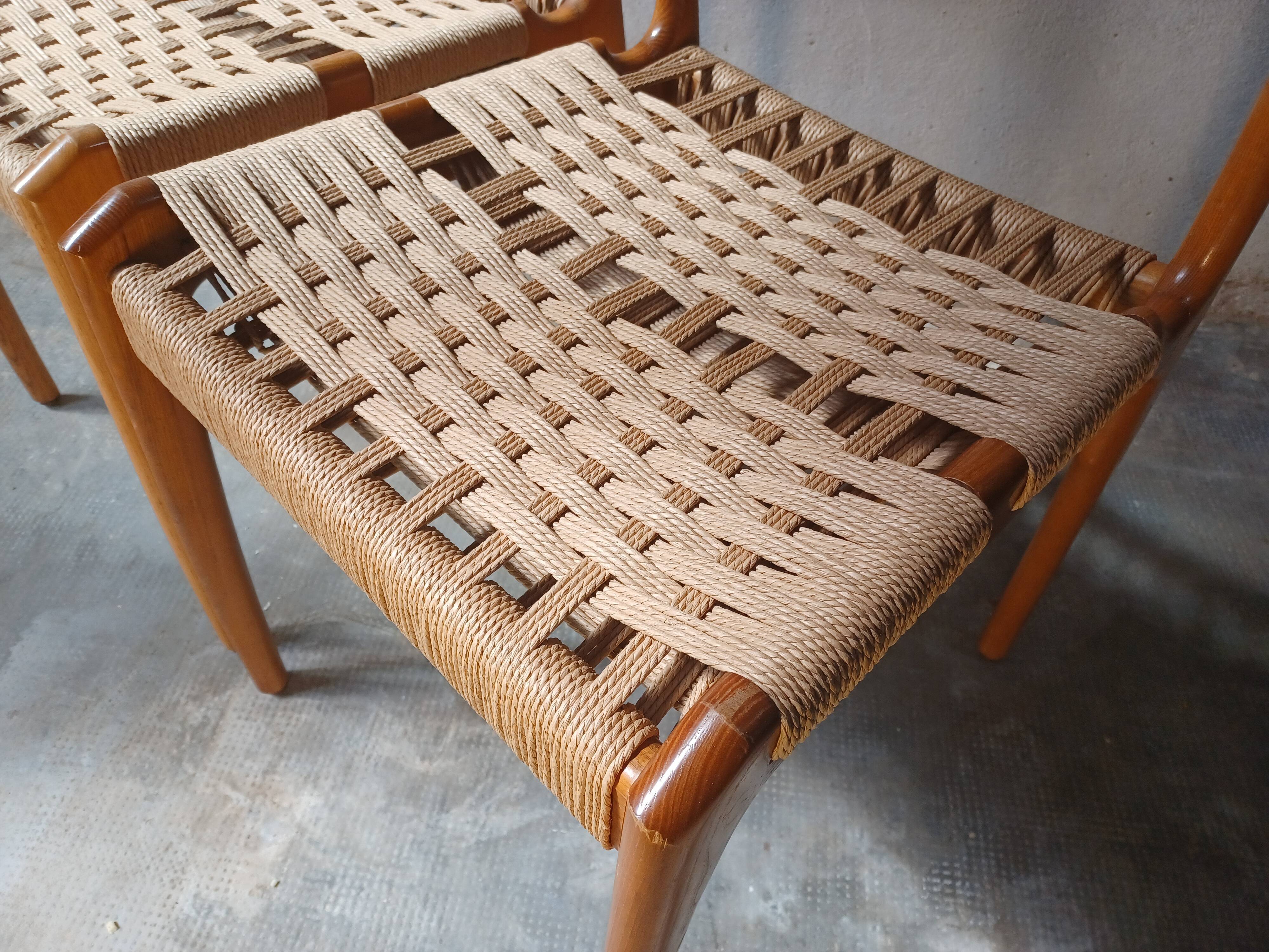 Pair of chairs , Consorzio Sedie Friuli , 1960
