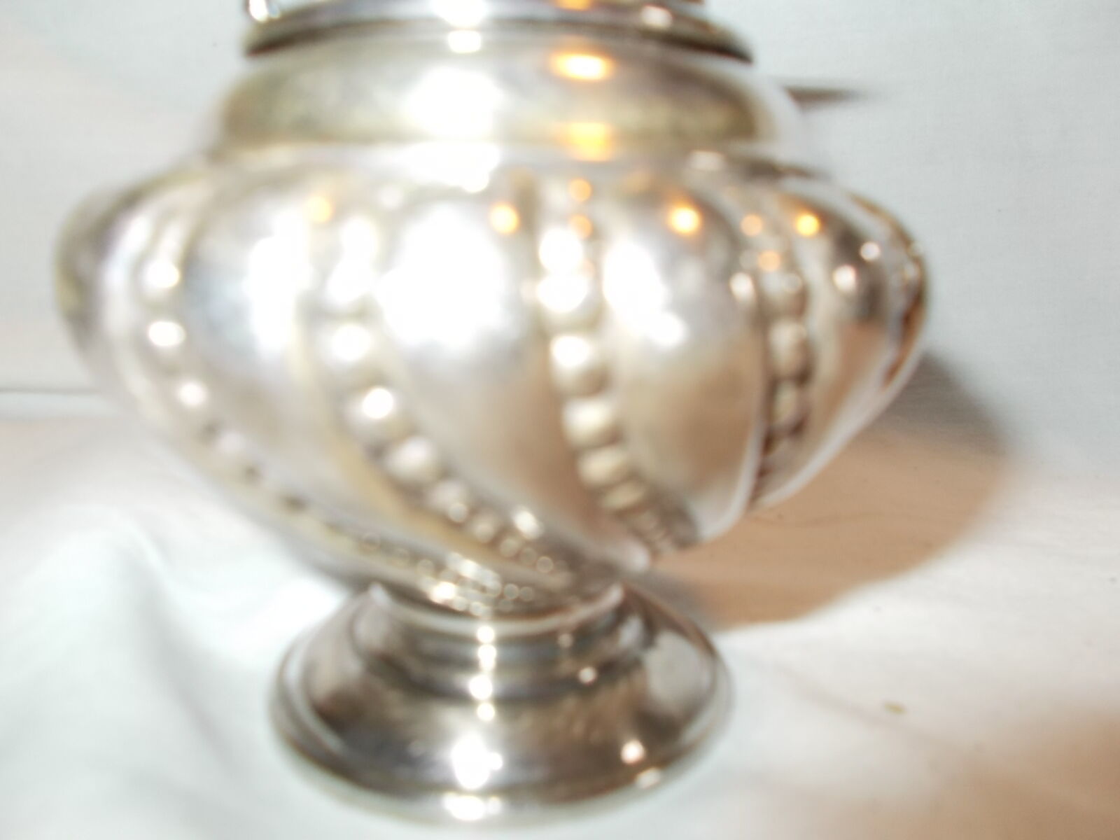 Silver-plated metal lighter