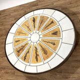Ceramic coffee table by Roger Capron
