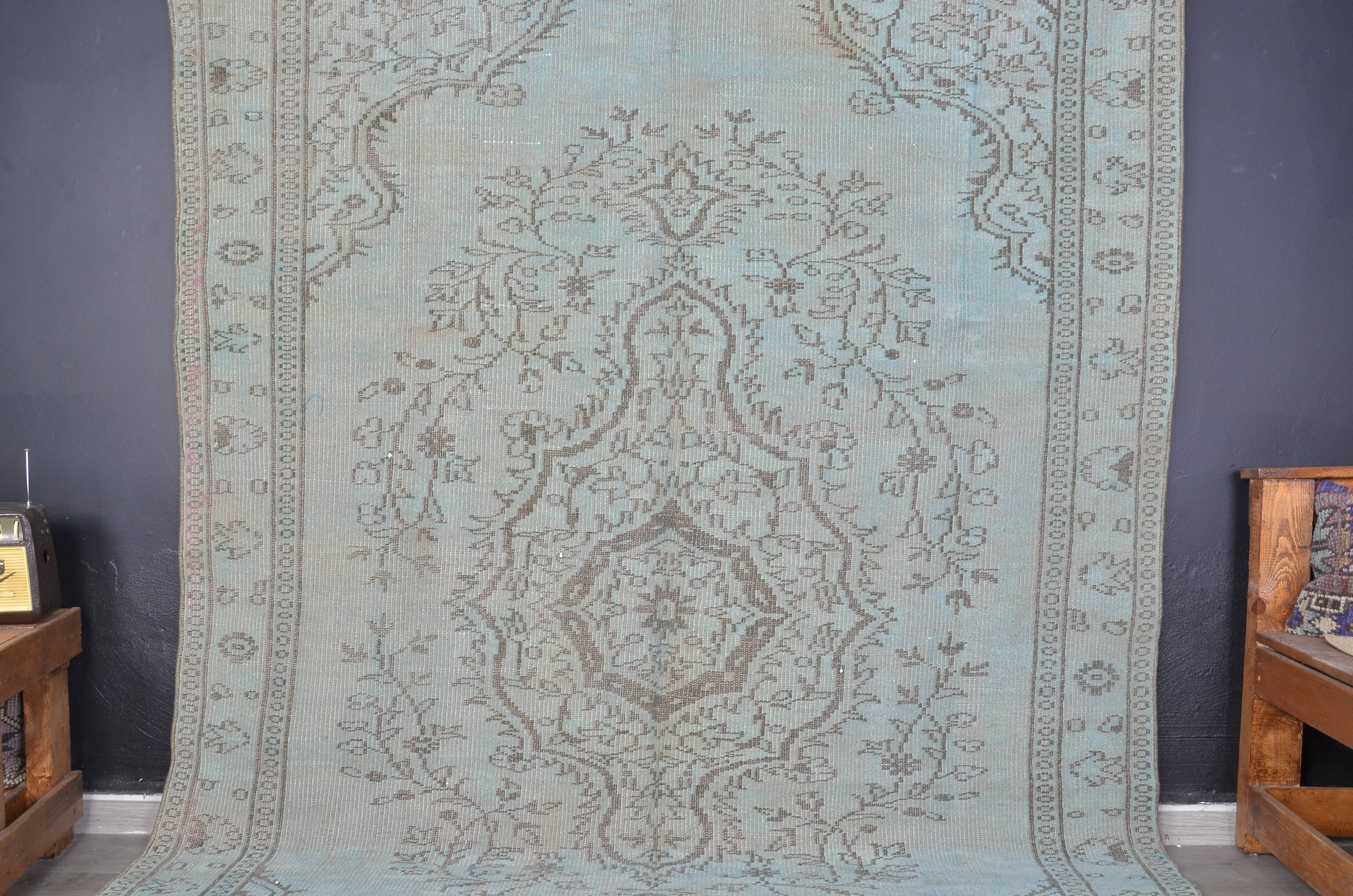 Oushak Vintage Turkish Rug sku 1136