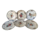 6 Villeroy and Boch Mettlach earthenware soup plates