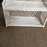 Rattan shelf