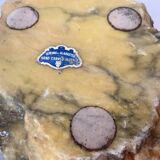 Empty alabaster ashtray pocket Italy