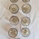 Lot de 9 verres ballon années 70