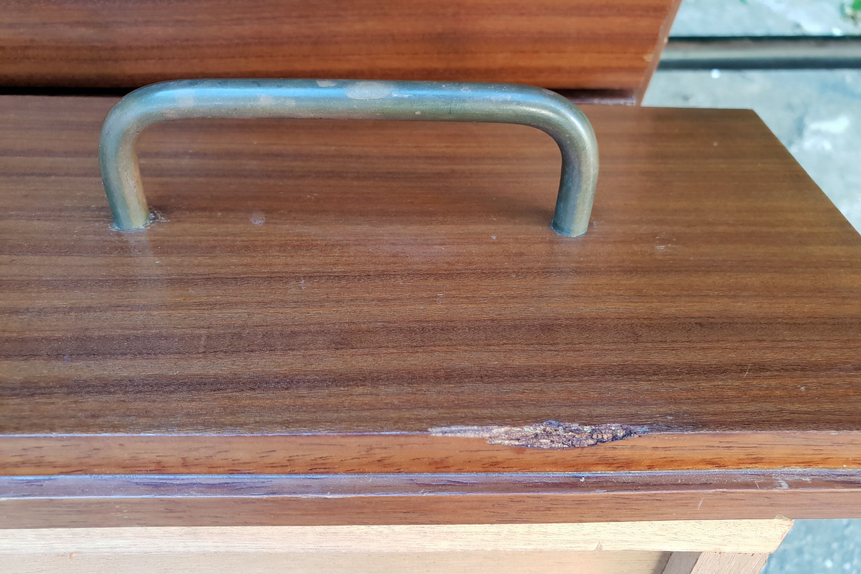 Commode coiffeuse moderniste 1950