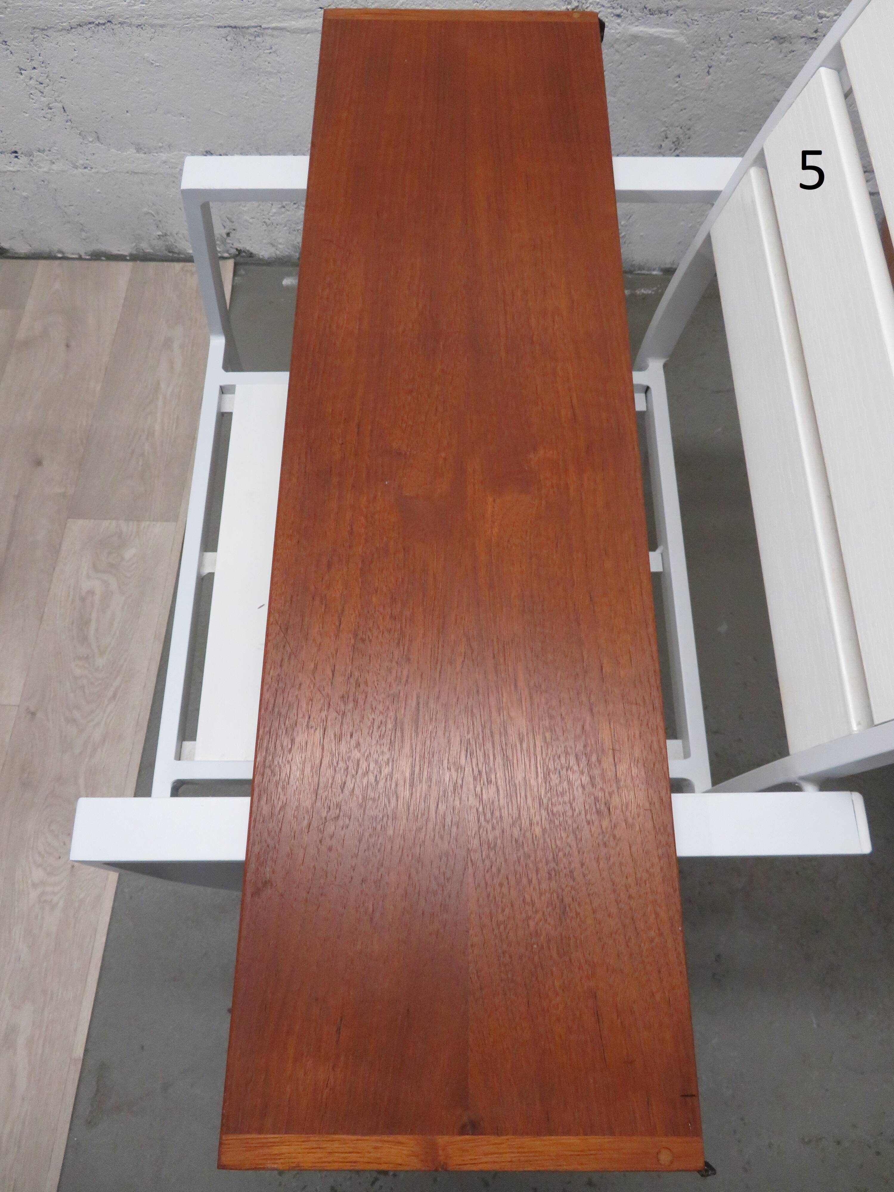 Kai Kristiansen vintage teak shelf modular system for FM Mobler