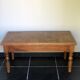 Old oak coffee table