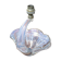 vintage crystal lamp, opalescent lamp base, bedside lamp, crystal table lamp, decoration