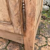 Antique wooden confit pot.