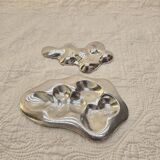 Aluminum sculpture by Paul Oudet for Claude de Muzac