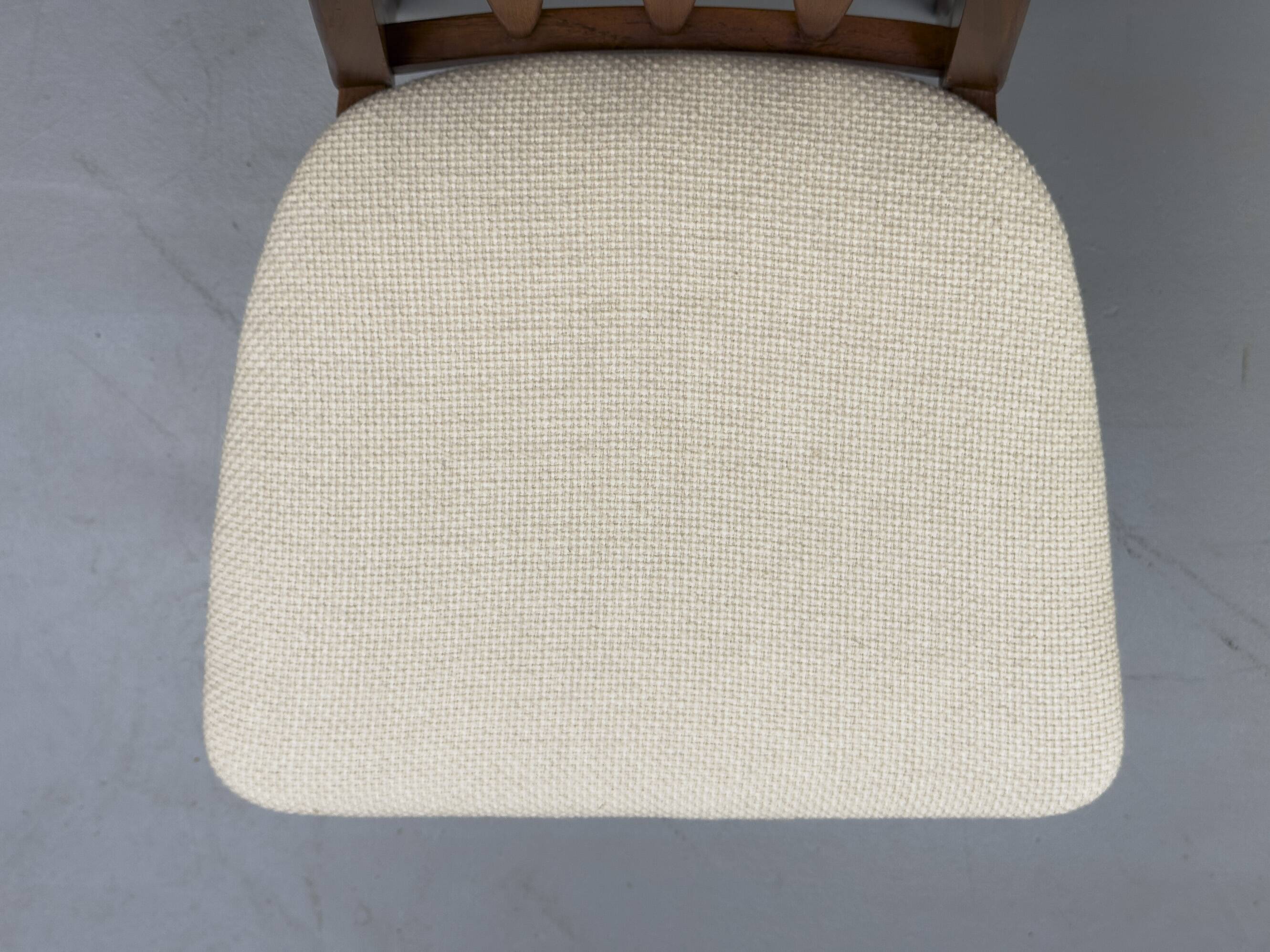 Chaises Eva en Teck par Niels Koefoed pour Koefoeds Hornslet, 1960s, Set de 6