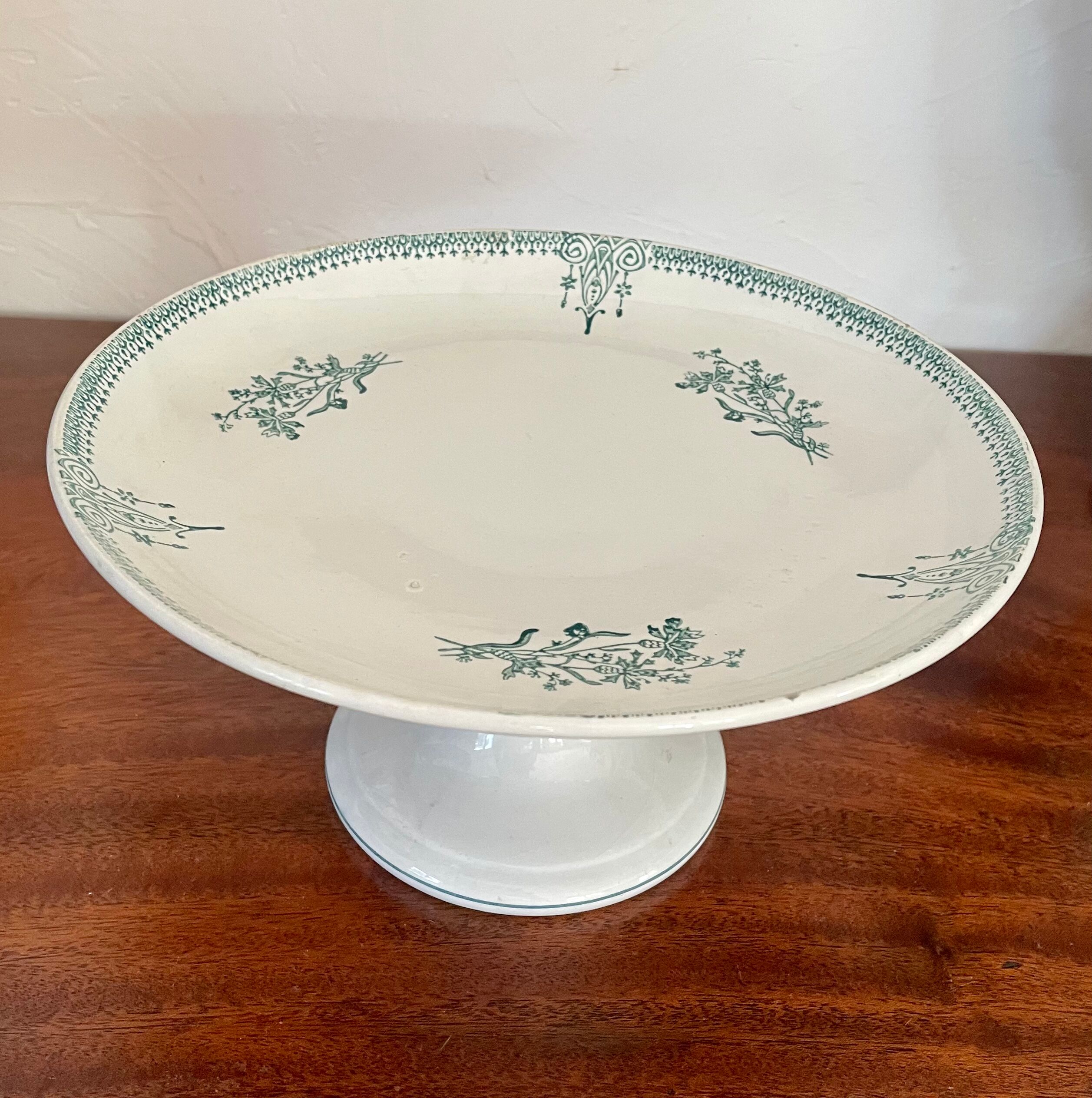 Compotier dish St Amand circa 1920