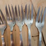 12 antique cake forks