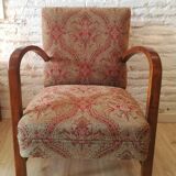 English armchair couple art deco