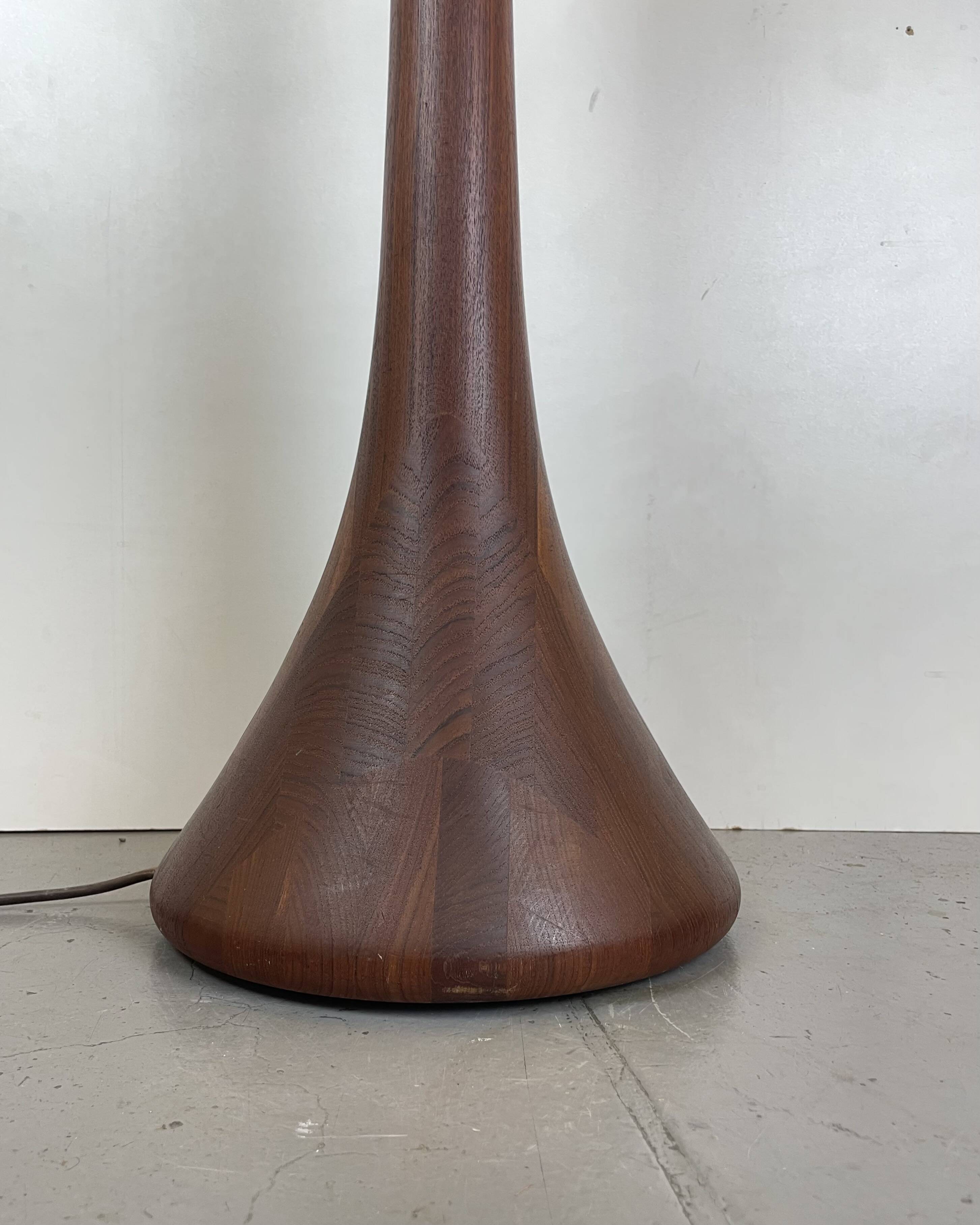 Mid-Century Teak Floor Lamp by Kirk, Denmark, 1960s
