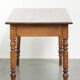 Antique French cherry wood dining table from the 19th century