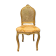 Chaise en bois doré