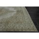 1970s Vintage Persian Handmade Wool Cotton Beige Area Rug 284x374