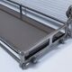 Wall shelf silver patina bronze glass early 20th century