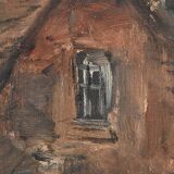 Large Painting “The Mill”, signed Reney – Part 1 of the 20th century