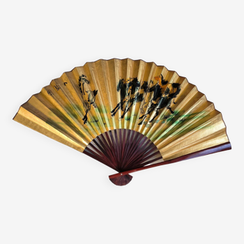 Oriental vintage decoration wall fan