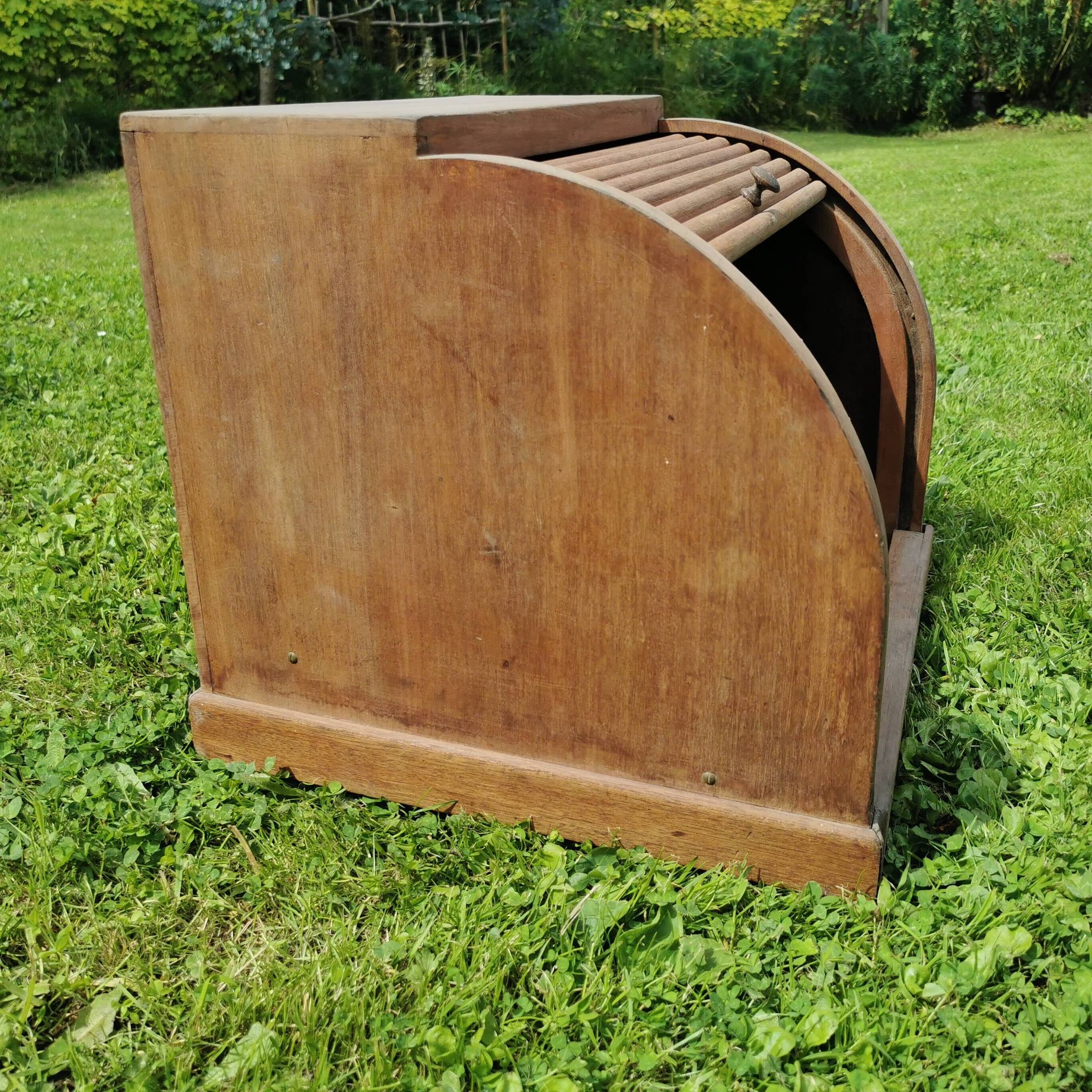 Wooden curtain file cabinet
