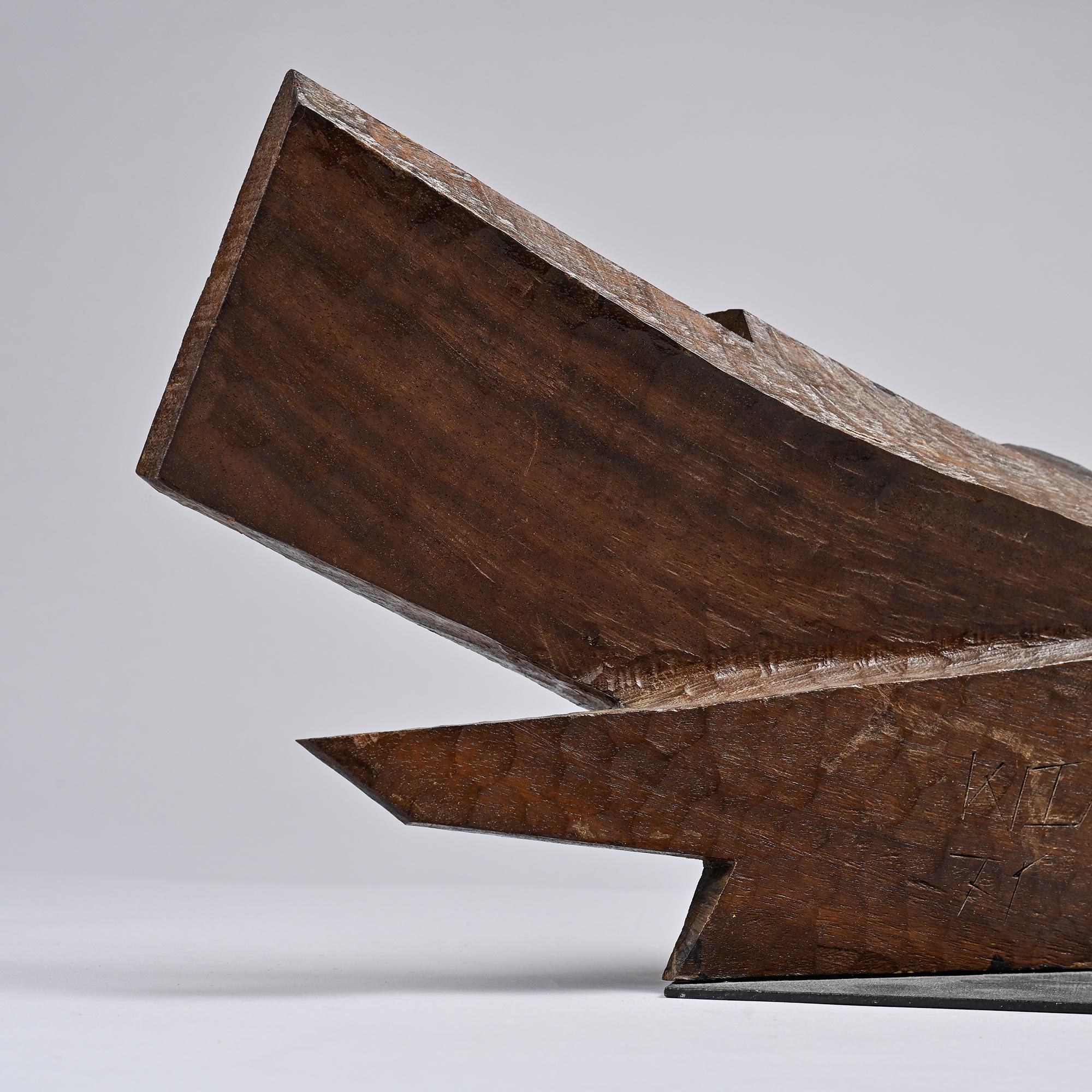 Sculpture signed Wakabayashi, Japan, 1971