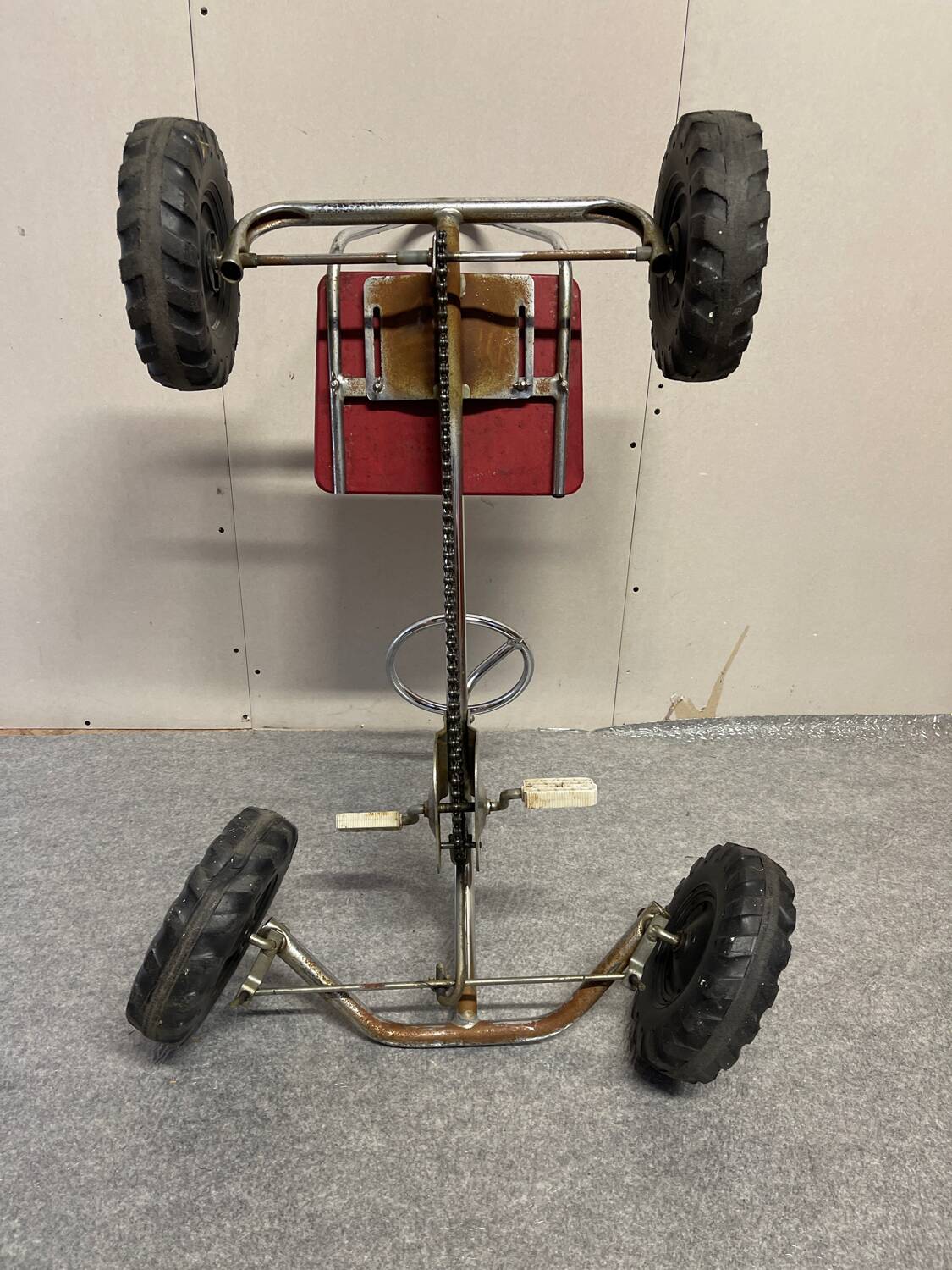 Chromed go-kart 1970'