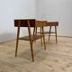 Paire de tables de chevet en teck par AB Carlström, 1960