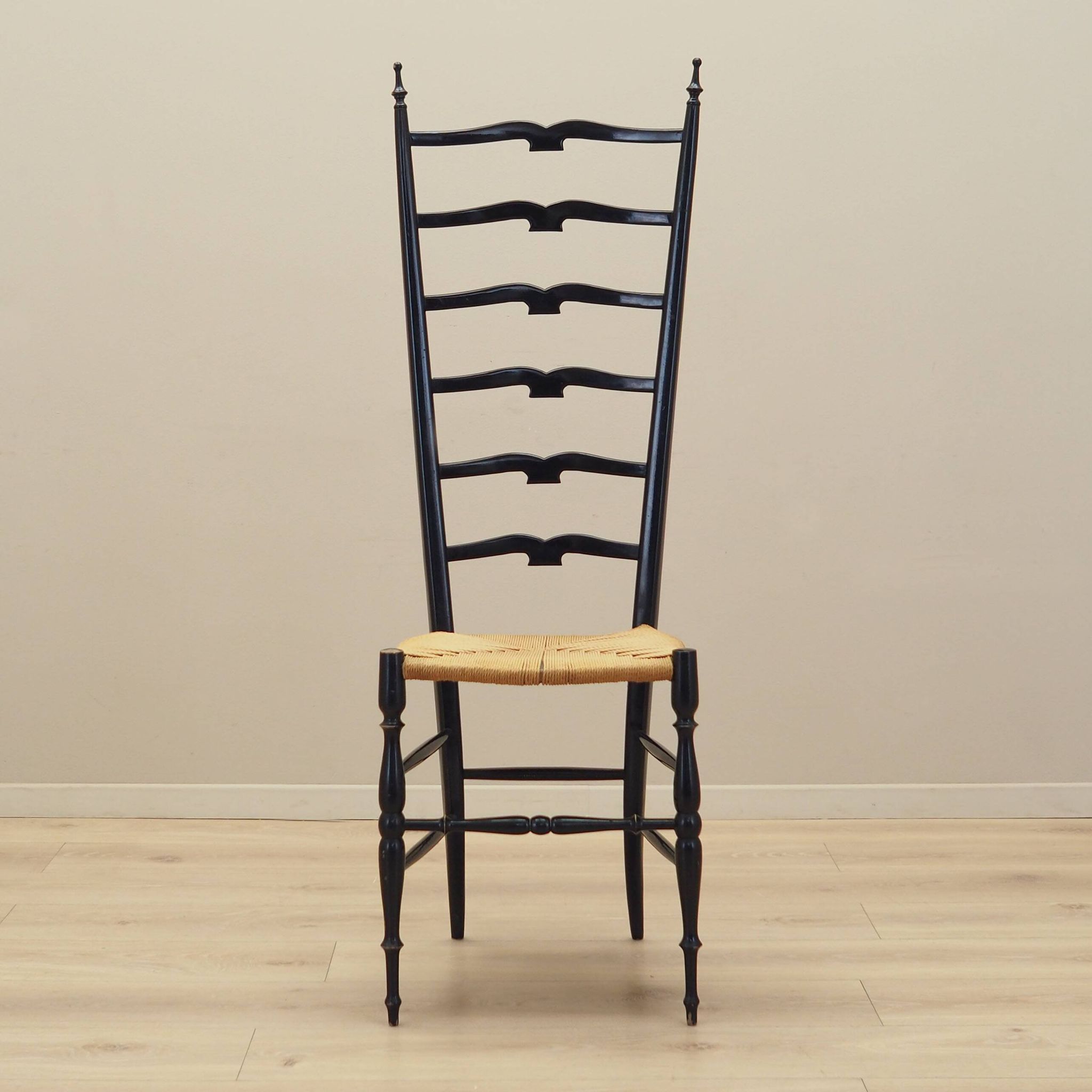 Beech chair, Italian design, 1950s, designer: Gio Ponti, manufacturer: Chia