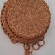 Suspension lamp for wicker plants