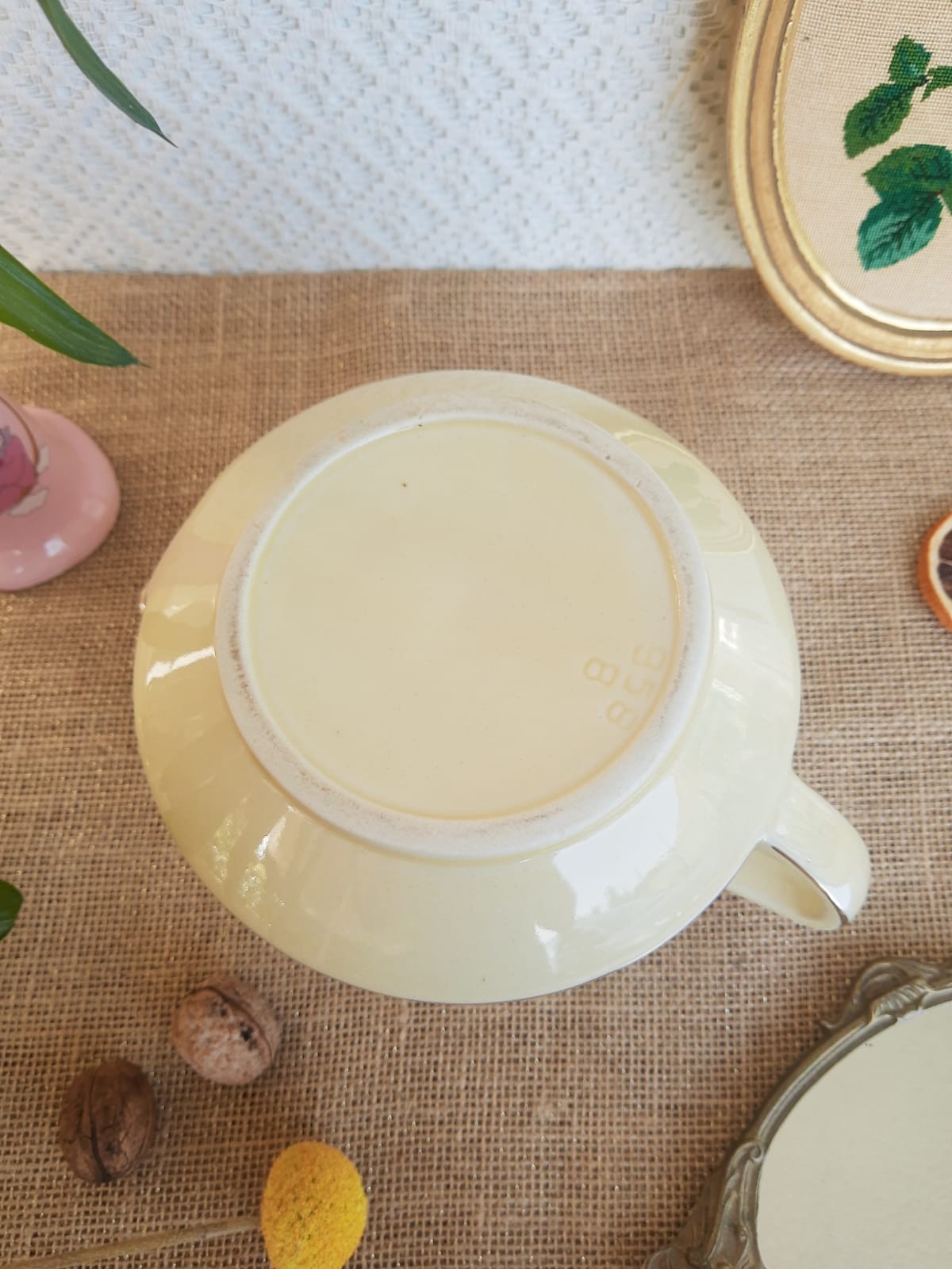 Old vintage ceramic tea and coffee maker