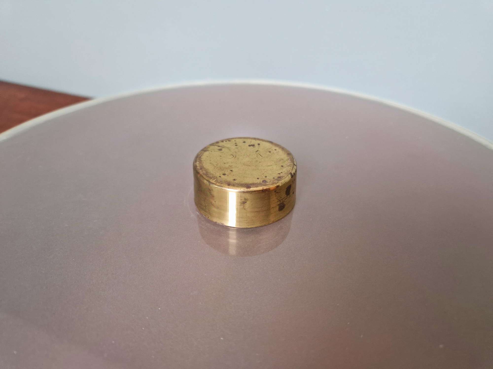 Ceiling light porthole, Lunel (France), 1950s