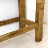 Solid wood workbench