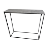 MARBLE CONSOLE IBIZA WHITE L100 X P30 X H85