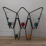 50s wall coat rack