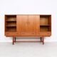 Vintage Danish Highboard with bar section, 1960s