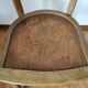 Set table and chairs bistro antique