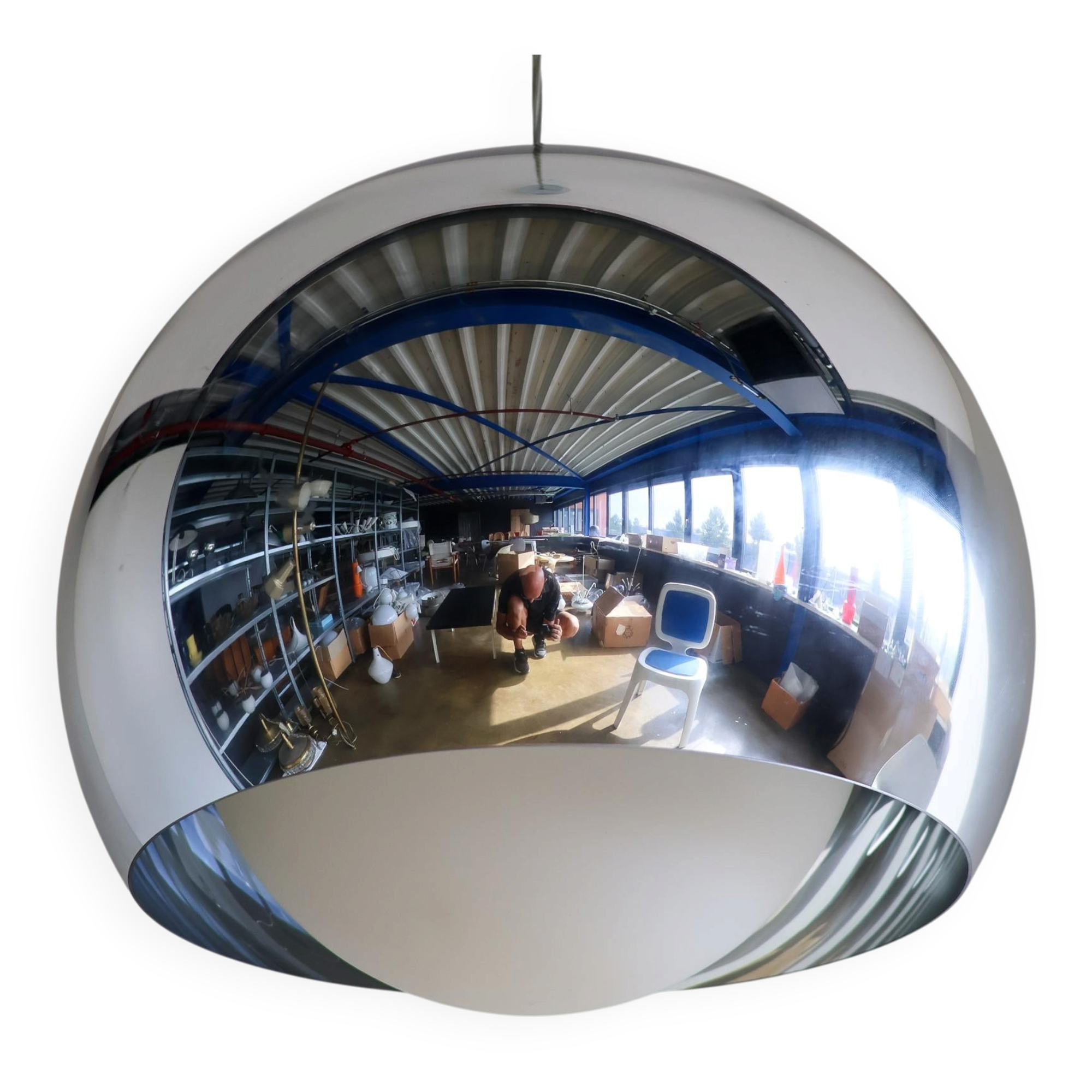 Large "Sconfine Sfera" suspension by Matteo Thun for Zumtobel