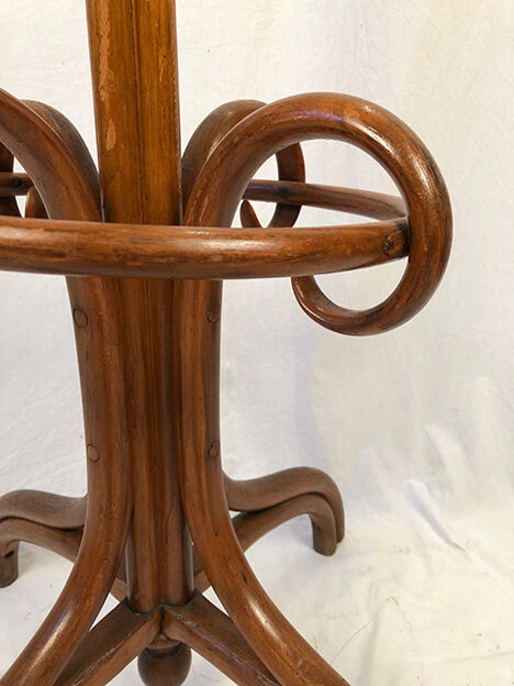 Parrot coat rack in bentwood